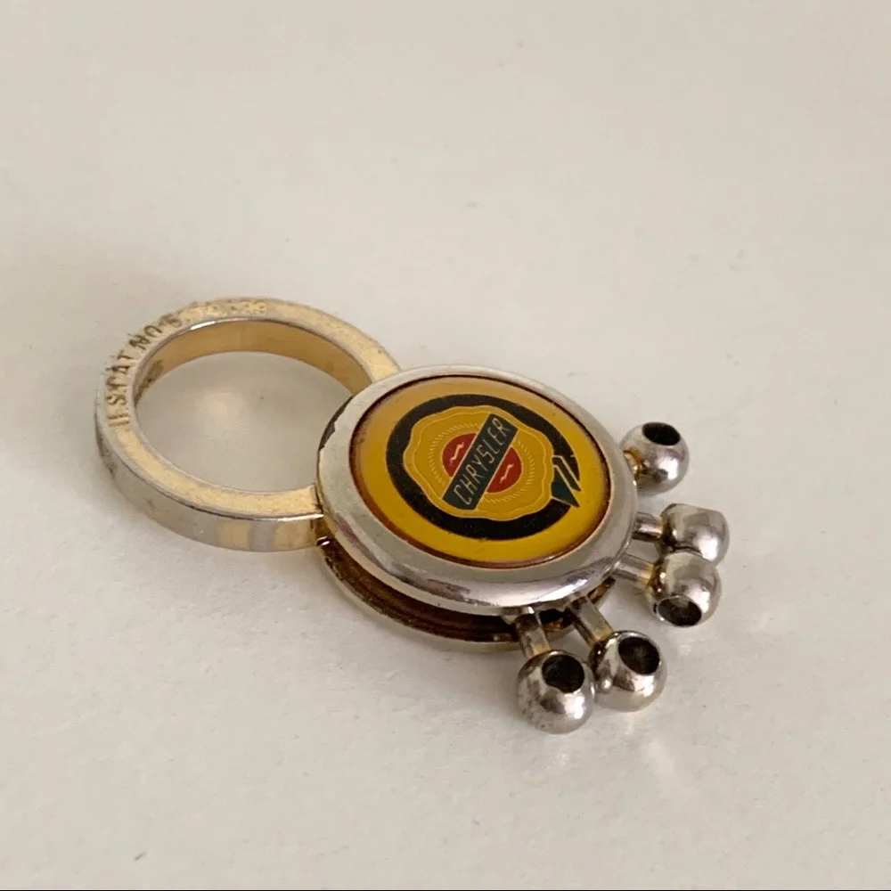 Vintage Chrysler key chain
